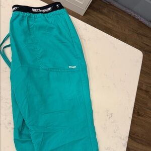 Grey's Anatomy Turquoise Scrub Pants